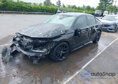 2022 Honda Civic Sport из США, поврежденный, VIN 19XFL2H8XNE002540